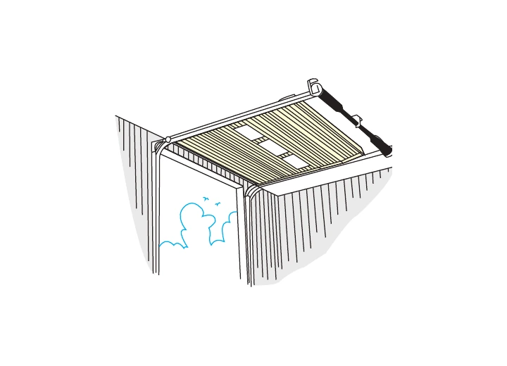 Low-Headroom Rear Torsion Spring Lift